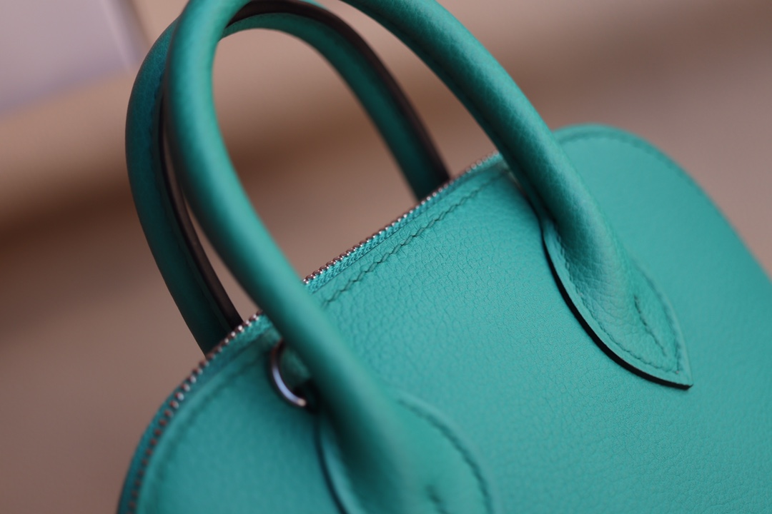 에르메스 미니 볼리드백 베르트베로나 은장 에버컬러